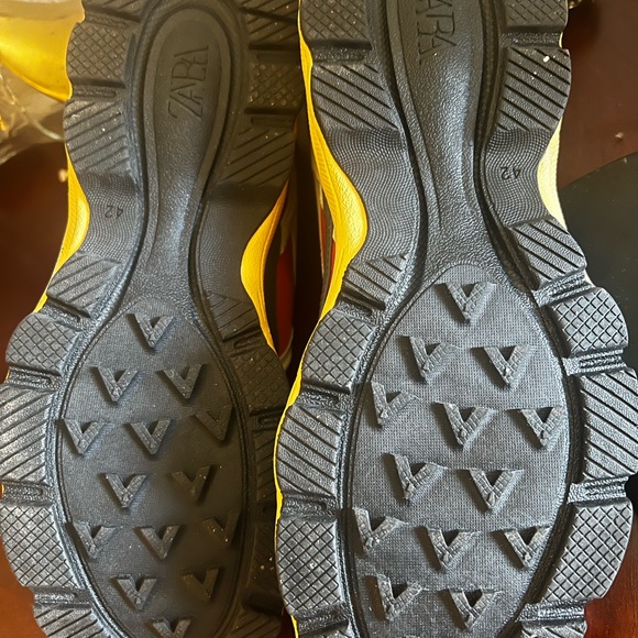 ZARA Man Shoes | MULTICOLOURED RUNNING SNEAKERS Multicoloured - Picture 4 of 6